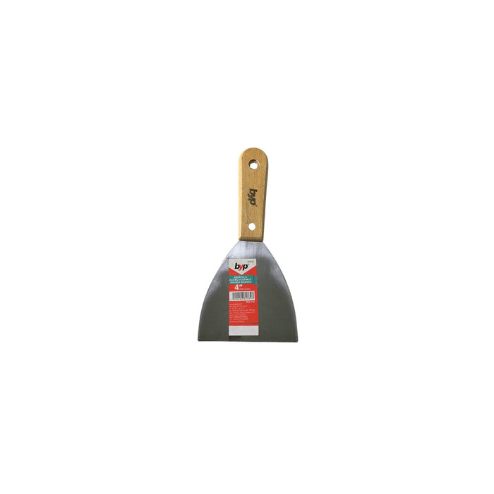 ESPATULA FLEXIBLE MANGO MADERA 4"