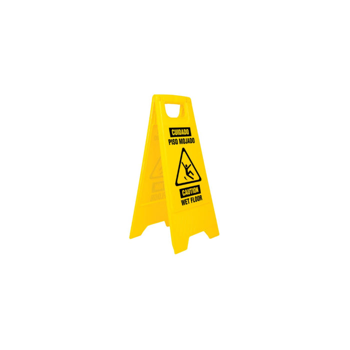 LETRERO PLEGABLE DE PISO MOJADO RESBA-60P