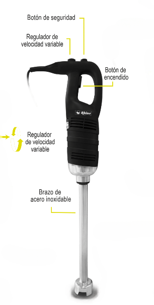 TURBOLICUADOR 280 WATTS 10 LITROS