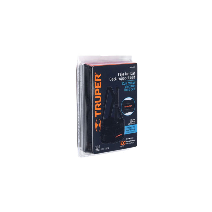 FAJA LUMBAR CON TERCER CINTURON, TALLA G MOD.FAJA-LX
