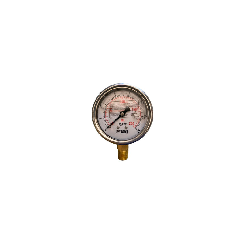 MANOMETRO DE 14 KG/CM2 CON GLICERINA 251 V