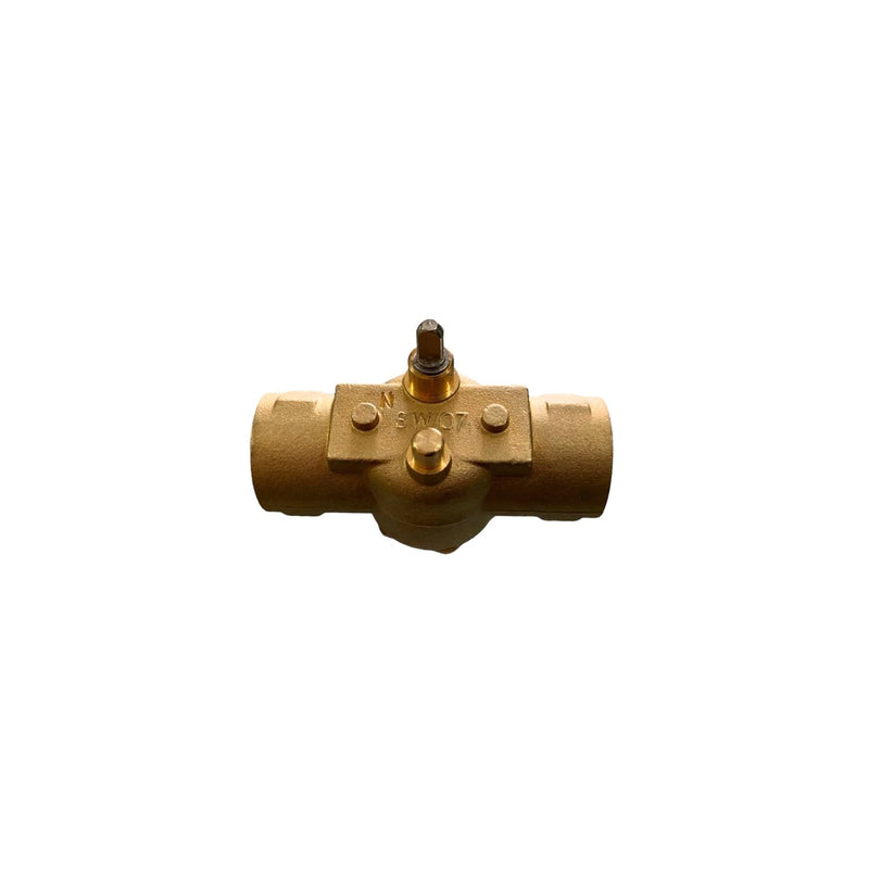 VALVULA SOLDABLE, 2 VIAS, 3/4  ROSCADA EXT-SW-NE202C5