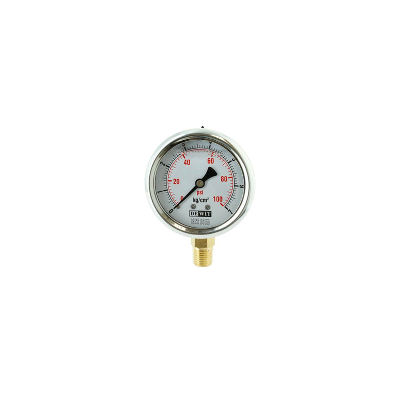 MANOMETRO DE 7 KG/CM2 CON GLICERINA 251 V