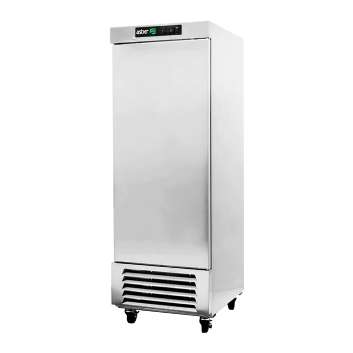 CONGELADOR ASBER VERTICAL 1 PUERTA SOLIDAS INOX. ARF-17 HC