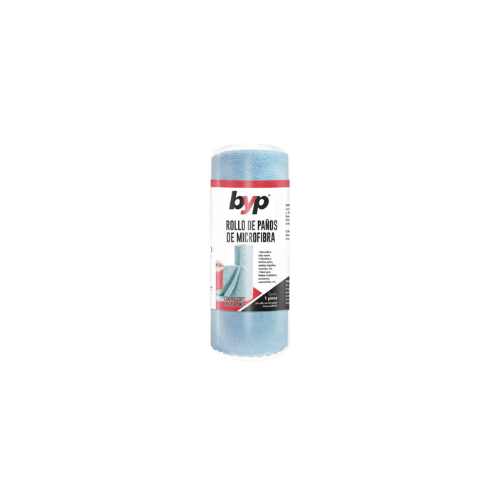 ROLLO DE PAÑOS DE MICROFIBRA BYP