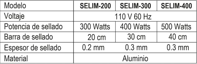 SELLADOR DE IMPULSO 200MM