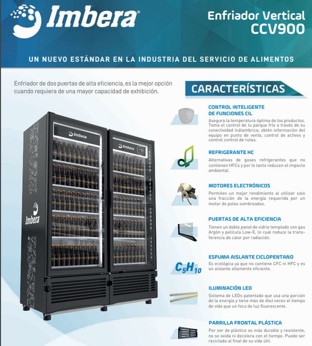 ENFRIADOR CERVECERO MODELO CCV900 BMAD R2