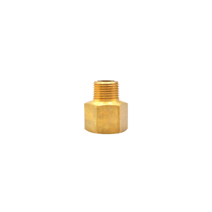 NIPLE CAMPANA LATON DE 3/8 NPT A 1/4 NPT