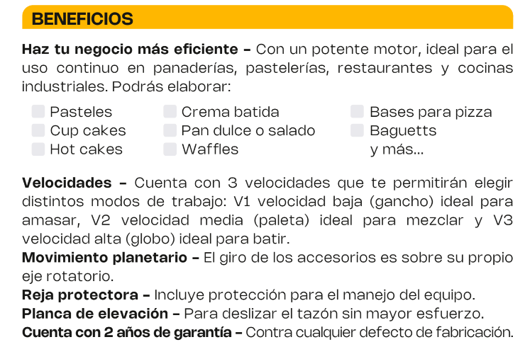 BATIDORA 20 LTS  3 VELOCIDADES BATI-20X