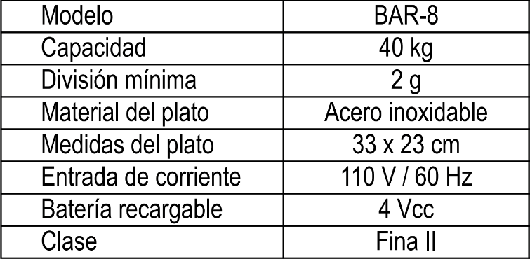 BASCULA PESO-PRECIO 40KG/2G BAR-8