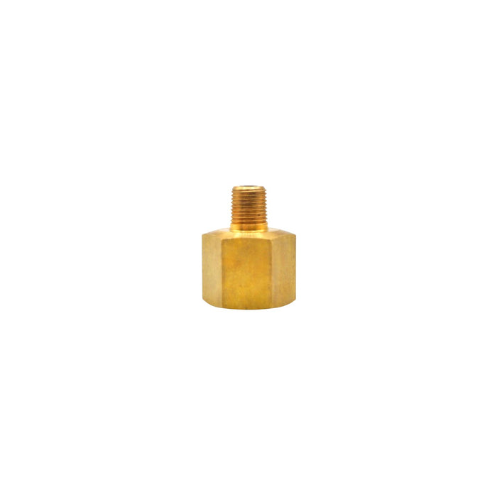 NIPLE CAMPANA LATON DE 3/8 NPT A 1/8 NPT