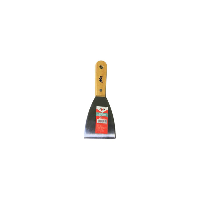 ESPATULA FLEXIBLE MANGO MADERA 3"