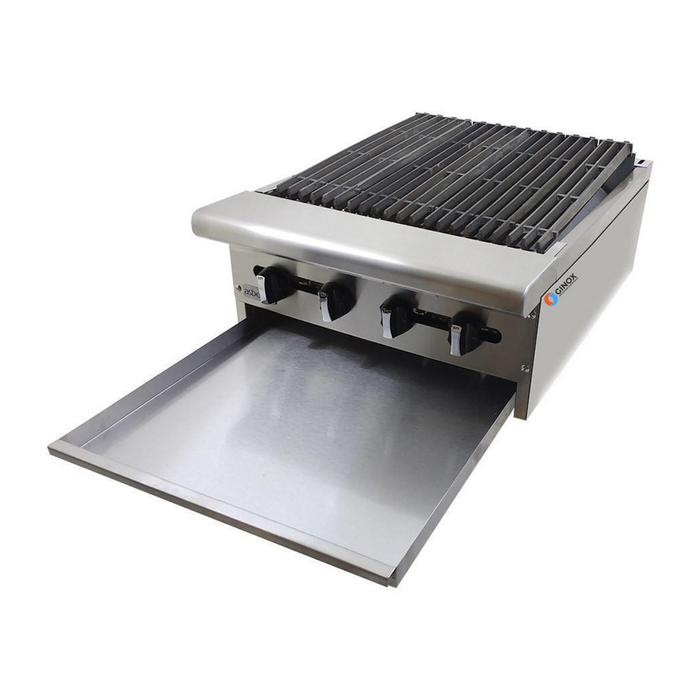 ASADOR  RADIANTE ASBER  AERB-24 ACERO INOX. 24"  AERB-24