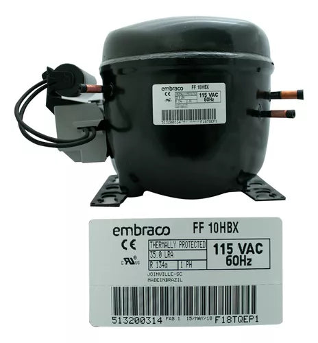 COMPRESOR EMBRACO 1/3 R 134A 220V