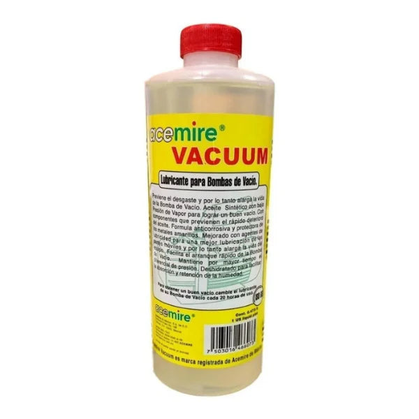 ACEITE P/BOMBA DE VACIO 1/2 LTS ACEMIRE