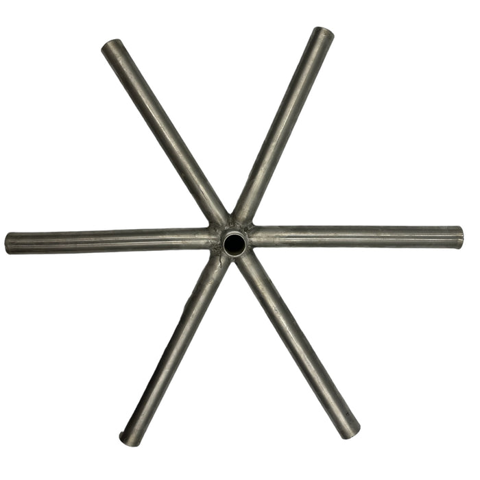 QUEMADOR ESTRELLA ACERO INOXIDABLE 60 CMS