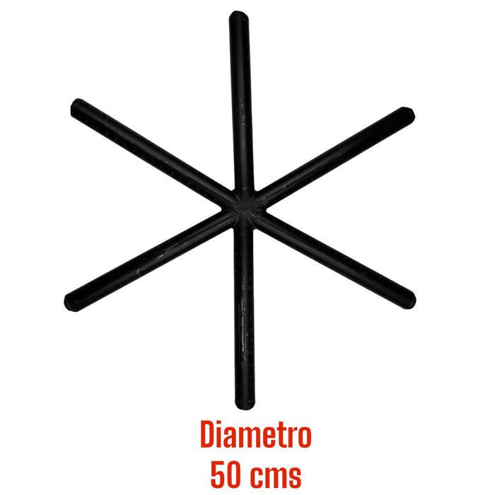 QUEMADOR ESTRELLA NEGRO 50 CMS