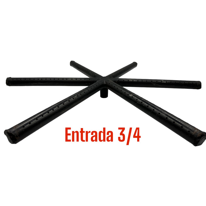 QUEMADOR ESTRELLA NEGRO 60 CMS