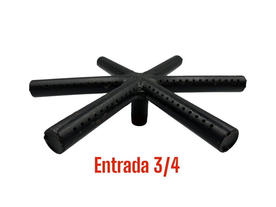 QUEMADOR ESTRELLA NEGRO 30 CMS