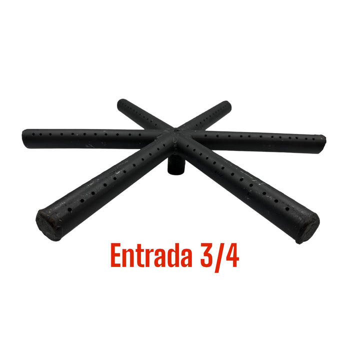 QUEMADOR ESTRELLA NEGRO 40 CMS