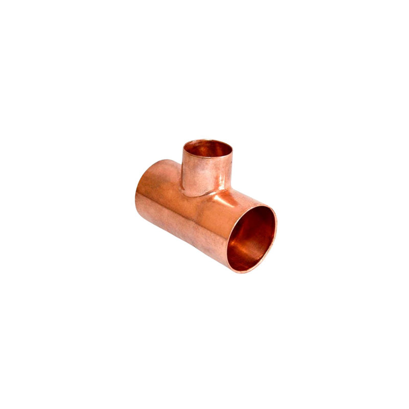 TEE DE COBRE DE 1X1X3/4