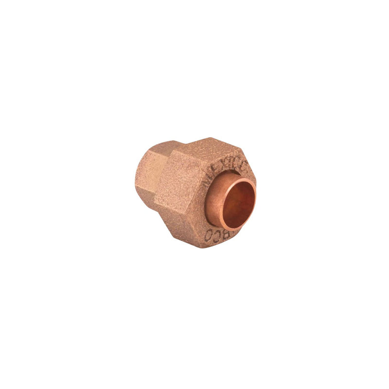 TUERCA UNION COBRE A FIERRO 1/2"