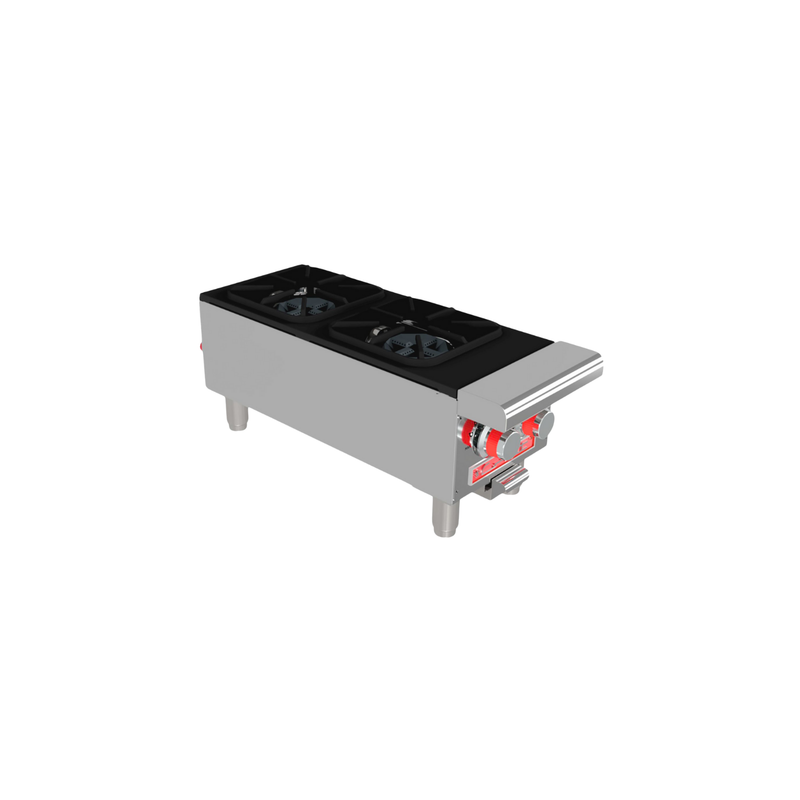 ESTUFA 2 QUEMADORES 29CM PCV-2 MÁSTER