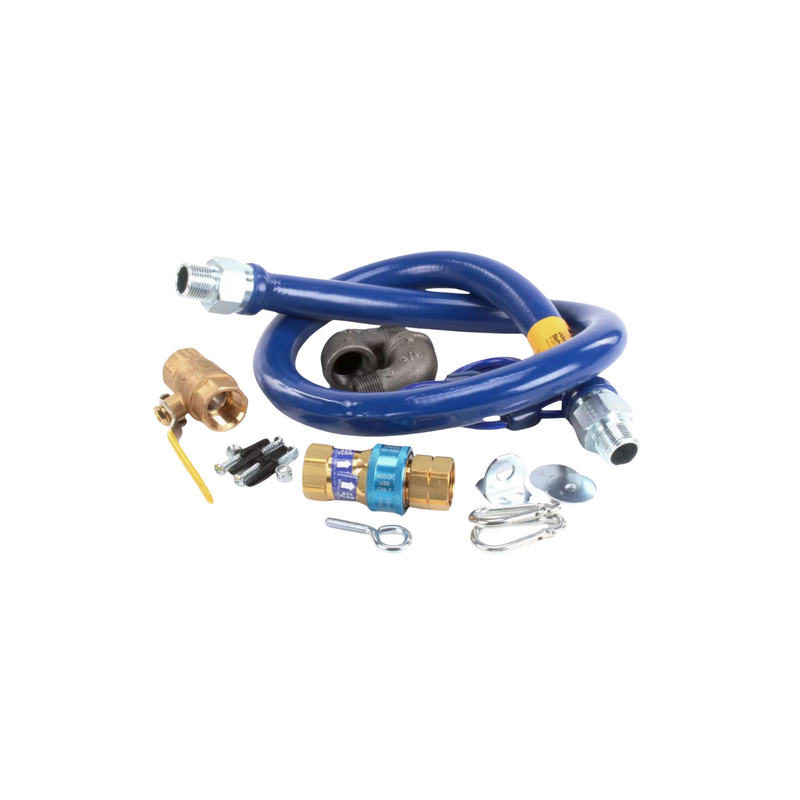 KIT MANGUERA AZUL 48" CON CONECTOR RAPIDO