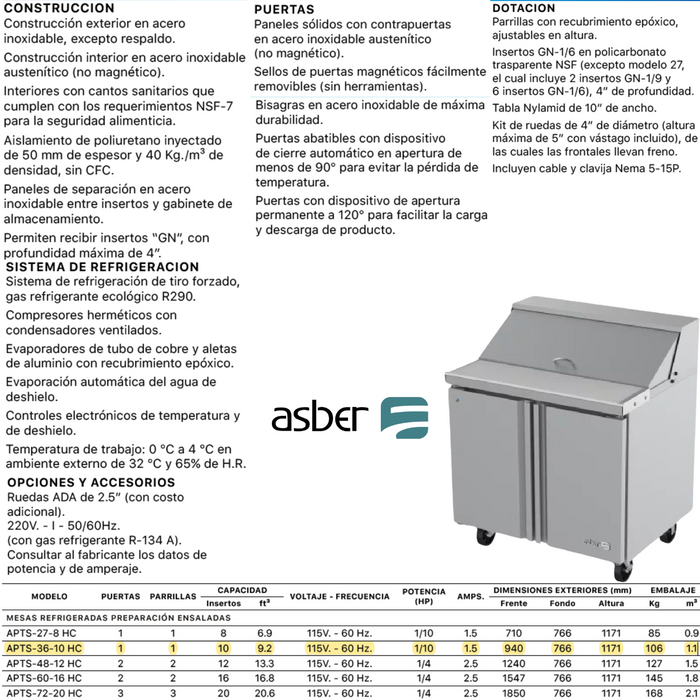 APTS-36-10 HC