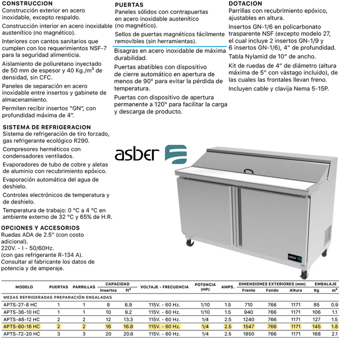 APTS-60-16 HC