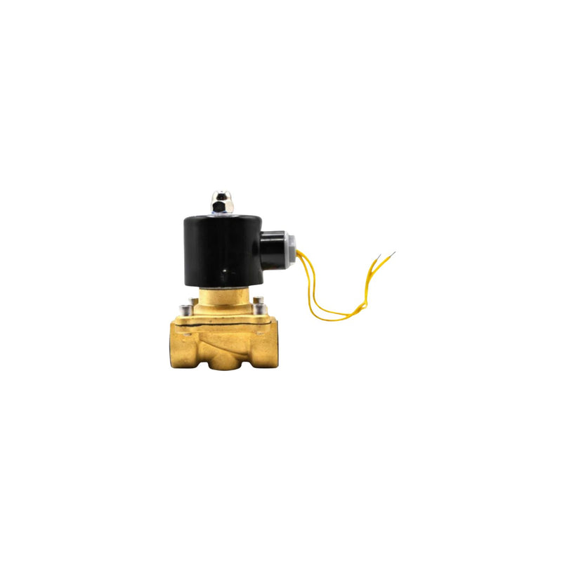 VALVULA SELENOIDE / ELECTROVALVULA 1/4 110 V (AGUA, AIRE, GAS)