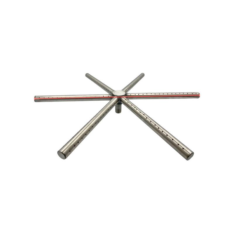 QUEMADOR ESTRELLA ACERO INOXIDABLE 60 CMS