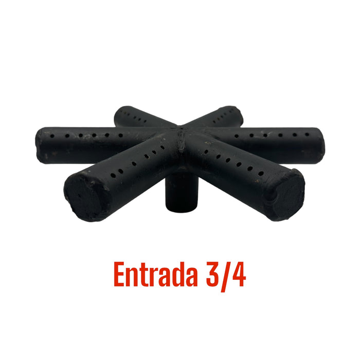 QUEMADOR ESTRELLA NEGRO 20CMS