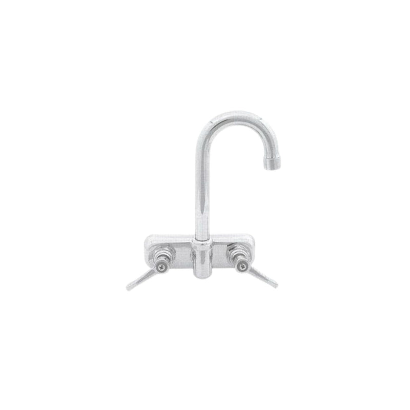 MEZCLADORA PARED 4"CUELLO CURVO 6"26298 FISHER