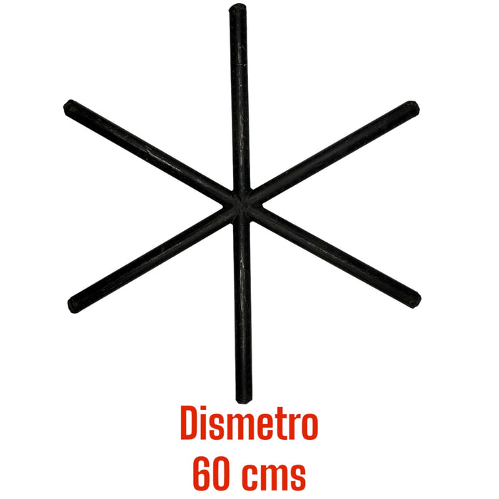 QUEMADOR ESTRELLA NEGRO 60 CMS