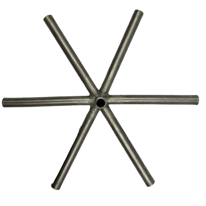 QUEMADOR ESTRELLA ACERO INOXIDABLE 50 CMS