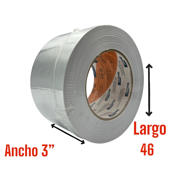 CINTA ALUMINIO ESTANDAR 3" X 46