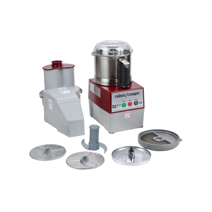 PROCESADOR DE ALIMENTOS Y CORTADOR TAZON ACERO INOXIDABLE R2UDICE