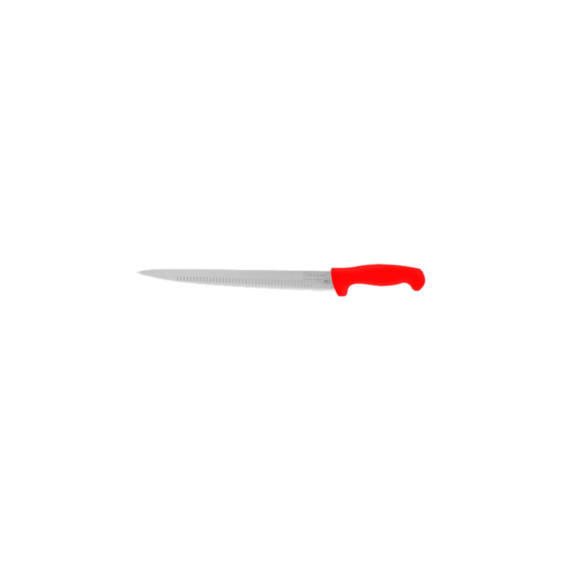 CUCHILLO CECINERO TROQUELADO 18# ROJO