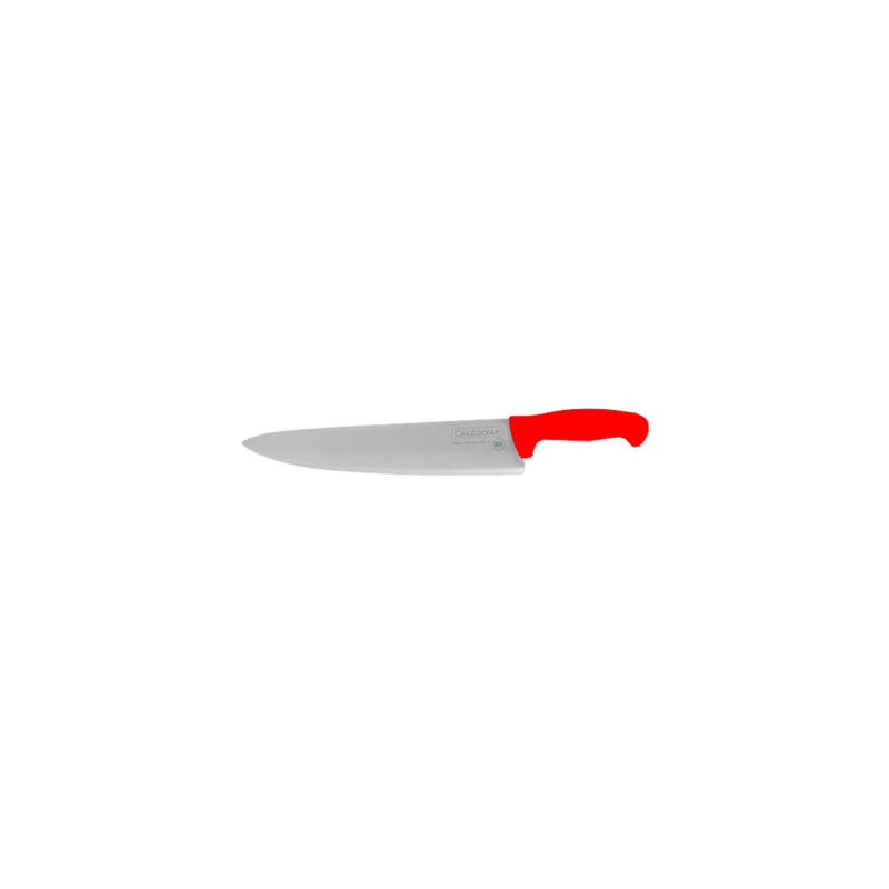 CUCHILLO CHEF 12" MANGO ROJO