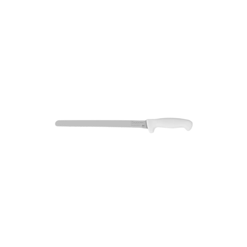 CUCHILLO PARA PAN 12" MANGO BLANCO