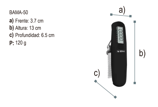 BASCULA COLGANTE CAPACIDAD 50KG BAMA-50