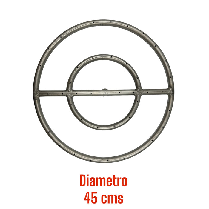 QUEMADOR RODONDO 45 CM