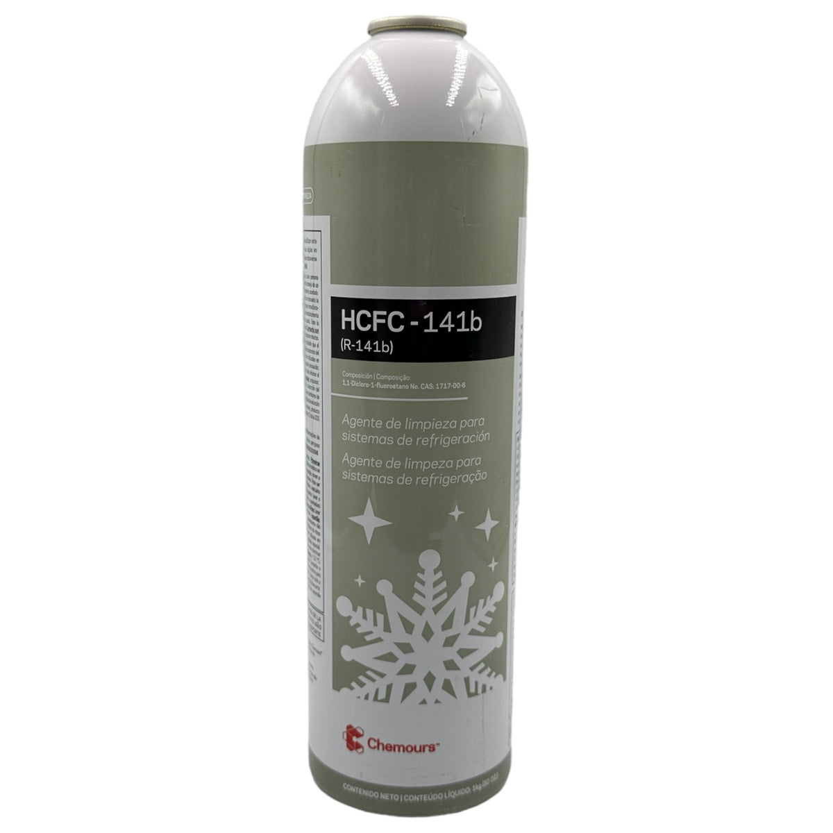 AGENTE DE LIMPIEZA R-141B 1 KG FREON — Temogas de Los Cabos