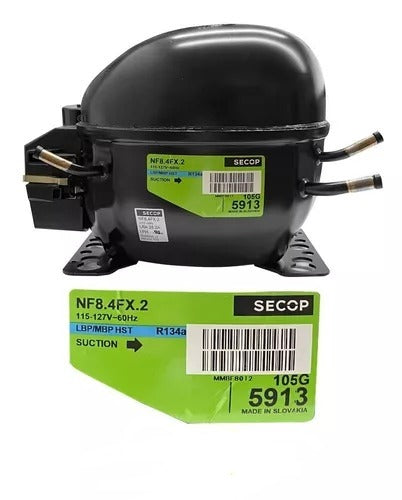COMPRESOR 105G5913 1/4+ HP 134A 127V