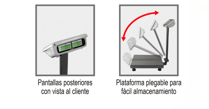 BASCULA PLATAFORMA 500KG/20G BAPCA-500